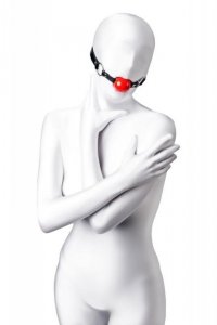 Anonymo gag, TPR, red, 64 cm
