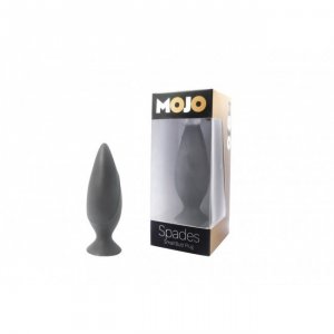 Plug-Mojo Spades Small Butt Plug Black