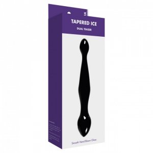 Dildo- Me You Us Tapered Ice Dual Teaser Black