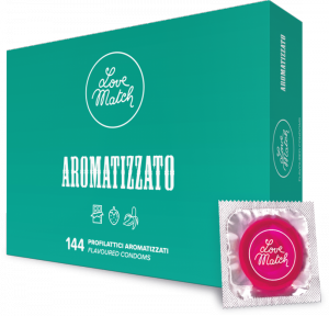 Prezerwatywy-Love Match Arromatizato - 144 pack