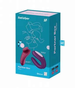 Wibrator-Partner Box 1 (Double Joy + Sexy Secret) - zestaw akcesoriów