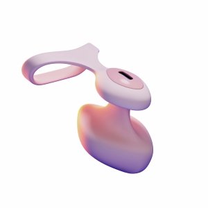 Dame Fin 2.0 Finger Vibrator Quartz - wibrator na palec (różowy)