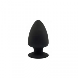 Silexd Korek Analny Plug Model 1 S 9 cm Blackk - korek analny (czarny)