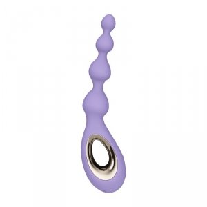 Lelo Soraya Beads Violet Dusk - masażer analny (fioletowy)