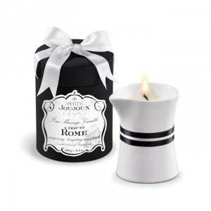 Petits Joujoux Fine Massage Candles A trip to Rome (duża) - świeca do masażu (grejpfrut i bergamotka)