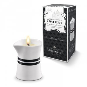 Petits Joujoux Fine Massage Candles A trip to the Orient (mała) - świeca do masażu (owoc granatu i biały pieprz)