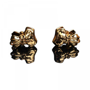 Upko klamerki na sutki Bowknot Binder Clip Style Nipple Clamps (miedziowy)