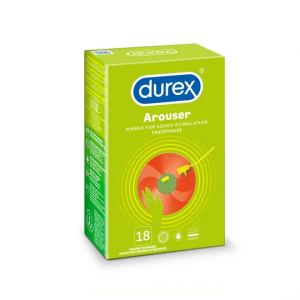 Durex Arouser - Prezerwatywy prążkowane (1op./18szt.)