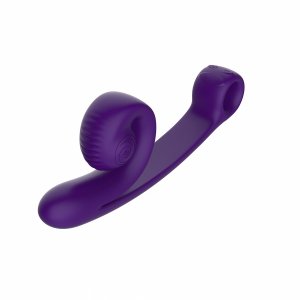 Snail Vibe Curve Vibrator Purple - masażer łechtaczki (fioletowy)