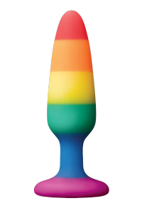 Dream Toys Colourful Love Rainbow Anal Plug Small - korek analny (Small)