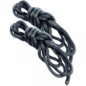 Sportsheets - Sex & Mischief Silky Rope Kit Black - sznur do krępowania (czarny)