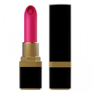 Stymulator-Lipstick Vibrator USB 10 functions - mini wibrator (różowy)