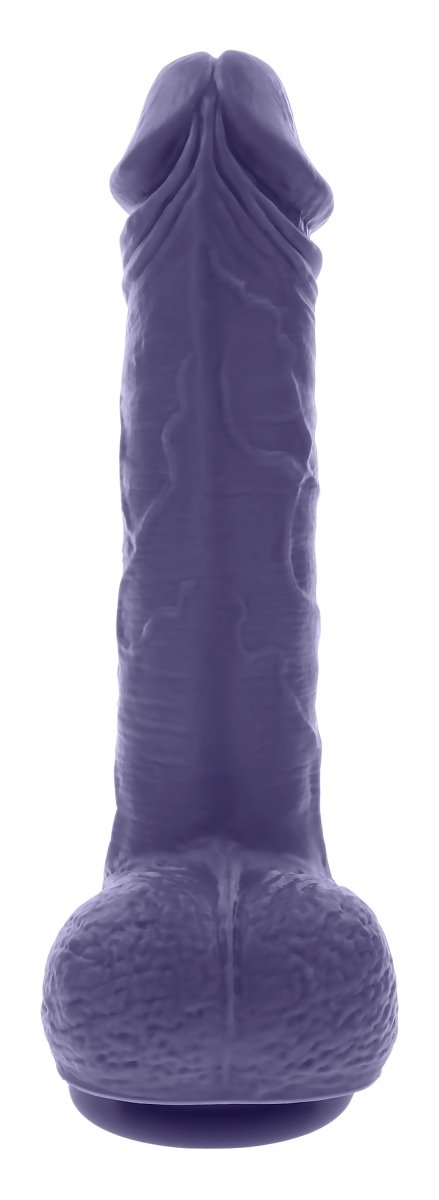 Evolved Pleasure Rider - dildo z wibracjami (fioletowy)