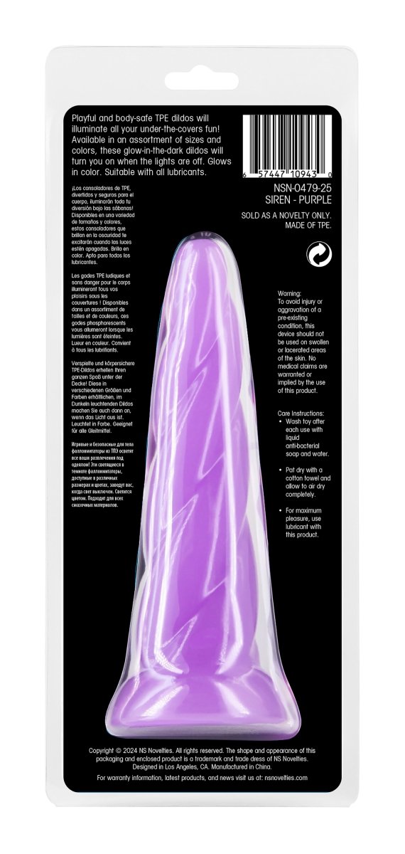 NS Novelties Siren Purple - dildo (fioletowy)