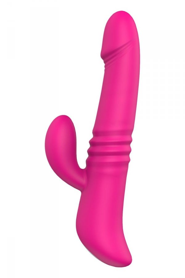 Dream Toys DREAM TOYS HEATING THRUSTER PINK - wibrator króliczek (różowy)