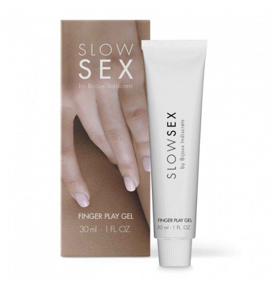 Bijoux Indiscrets Slow Sex Finger Play Gel - lubrykant do masturbacji na bazie wody