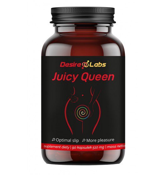 Desire Labs Juicy Queen 90 kapsułek na libido i suchość miejsc intymnych u kobiet