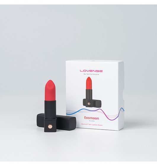 Lovense Exomoon - mini wibrator szminka