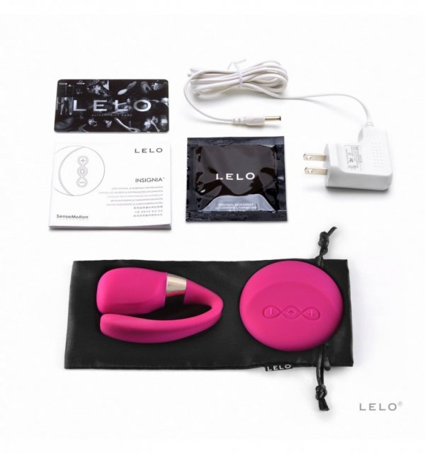 LELO Tiani 3 - Wibrator dla par (wiśniowy)