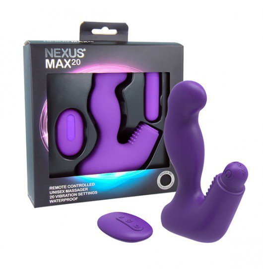 Nexus Max 20 - Masażer prostaty (fioletowy)