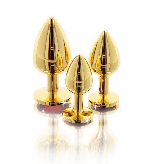 Taboom Butt Plug With Diamond Jewel Gold L - korek analny (złoty)