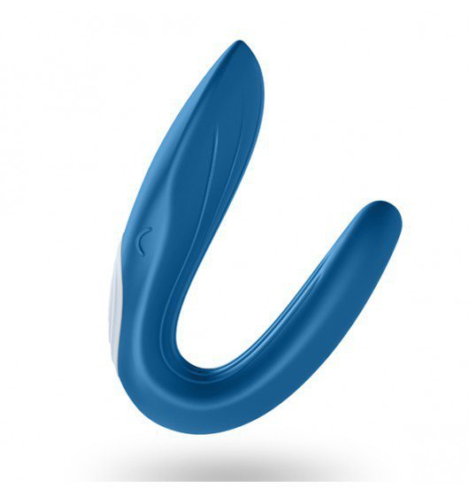 Satisfyer Partner Whale - wibrator dla par (niebieski)