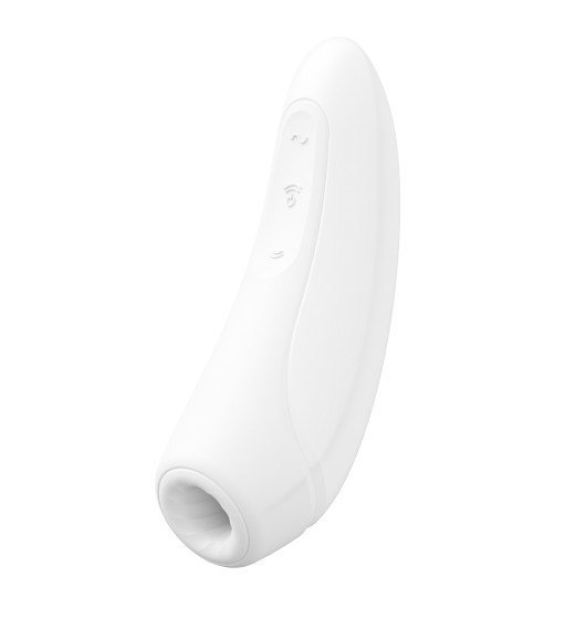 Satisfyer Curvy 1+ incl. Bluetooth and App - stymulator łechtaczki (biały)