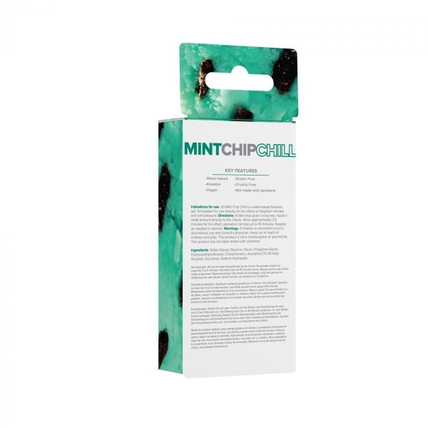 System JO Flavored Arousal Gel Mint Chip Chill - żel stymulujący 10 ml (miętowa czekolada)
