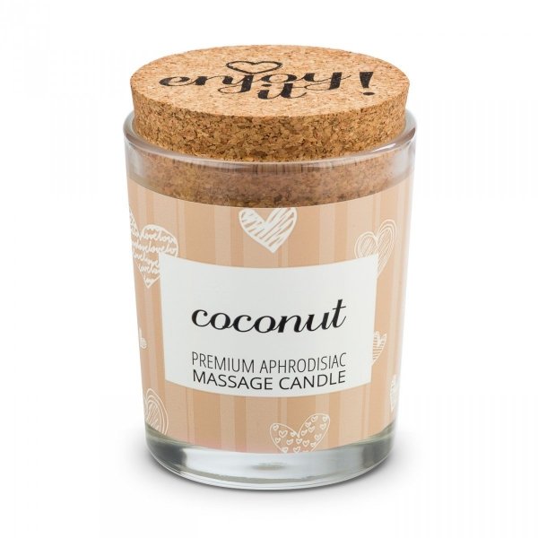 MAGNETIFICO ENJOY IT! Coconut - aromatyczna świeczka do masażu (kokos)