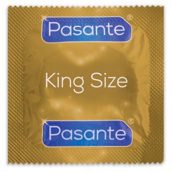 Pasante King Size Bulk Pack - Prezerwatywy w większym rozmiarze (144szt.)