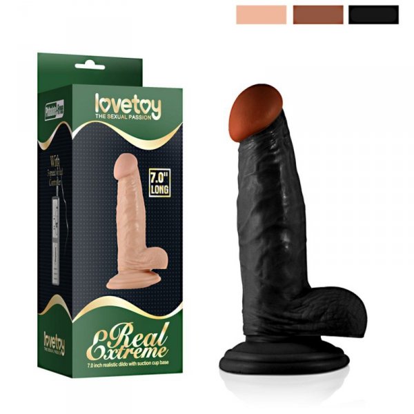 7&quot; Real Extreme Dildo Flesh