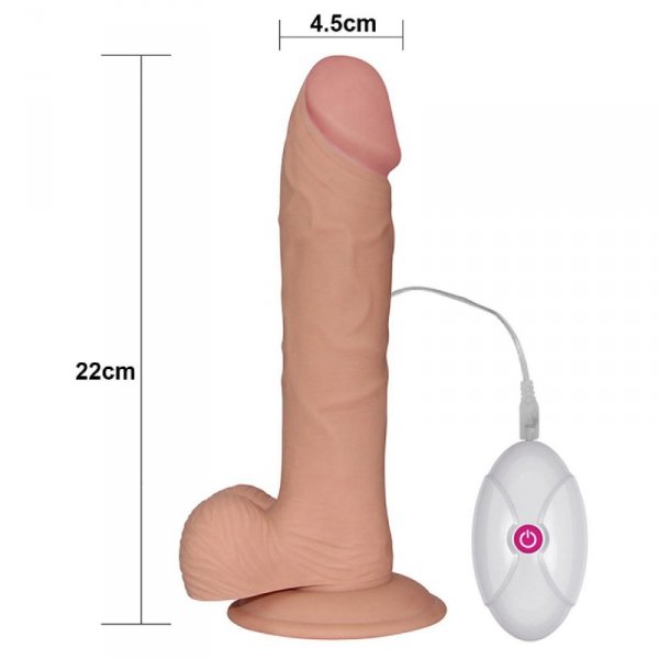9&quot; The Ultra Soft Dude Vibrating