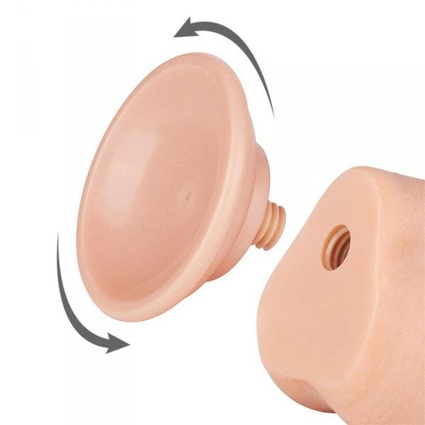 7.5&#039;&#039; Sliding Skin Dual Layer Dong Flesh