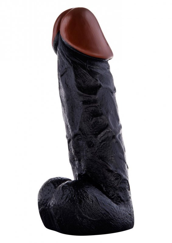 Dildo-PRINCE OF NAMIBIA DONG 20 CM BLACK