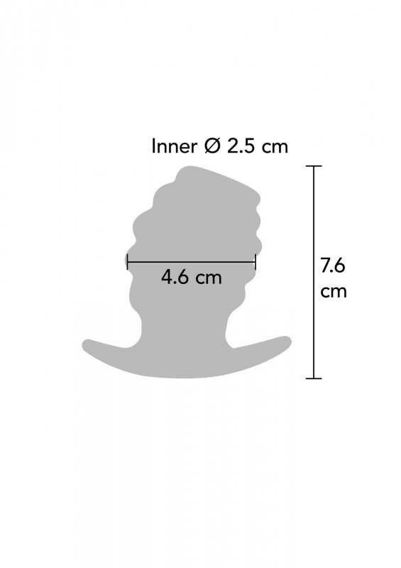 Intruder Open Plug S Black