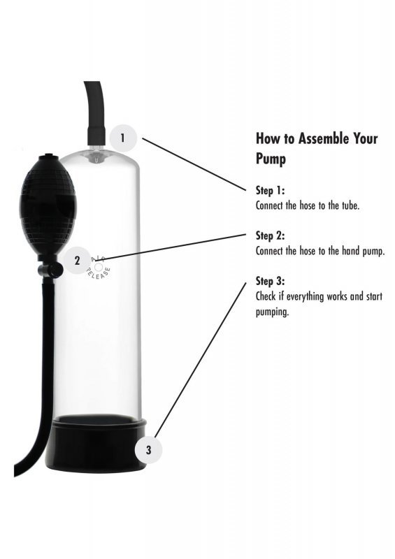 Rising Star Penis Pump Transparent