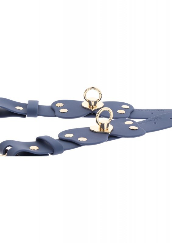 Silicone Wrist Cufs Set Blue
