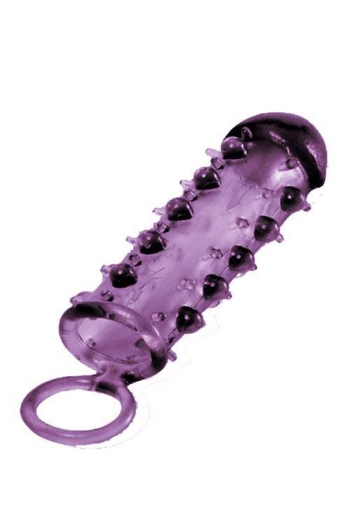 Stymulator-SAMURAI PENIS SLEEVE PURPLE