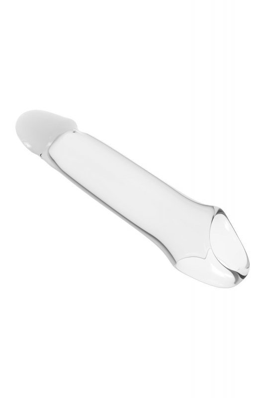 Dream Toys RAMROD 8.8 INCH EXTENDER WITH BALL STRAP - nakładka na penisa (przezroczysta)