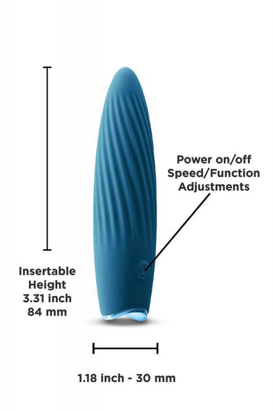 NS Novelties REVEL KISMET TEAL - wibrator (niebieski)