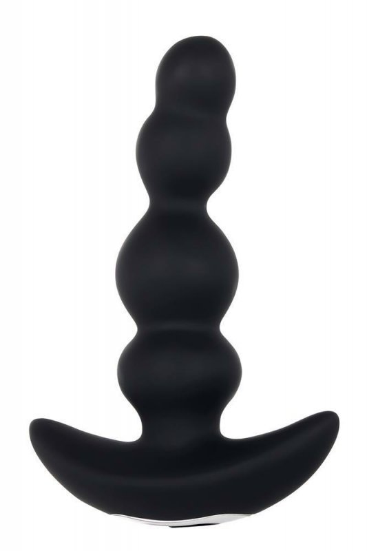 EVOLVED BUMP NGROOVE BLACK - korek analny (czarny)