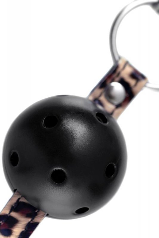 Anonymo gag, ABS plastic, black, 64 cm