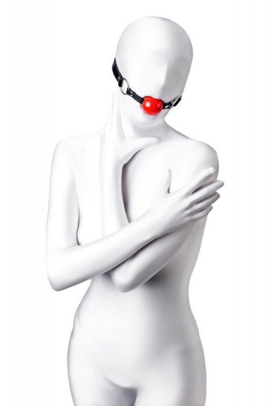 Anonymo gag, TPR, red, 64 cm
