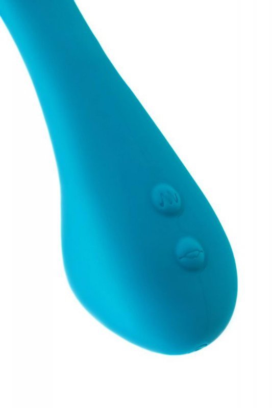 Multifunctional vibrator L&#039;Eroina Cycla, silicone, blue, 20 cm