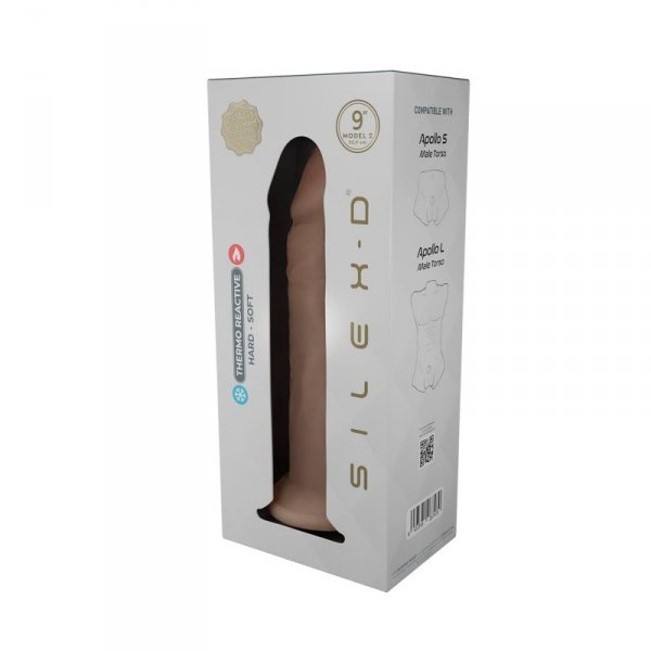 Realistic Dildo Liquid Silicone 2 (9&quot;)