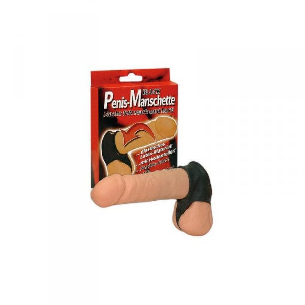 Pierścień-Penismanschette blac