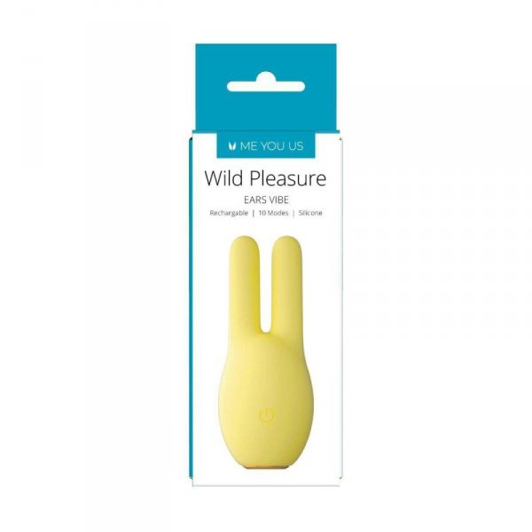 Me You Us Wild Pleasure Ears Vibrator Yellow