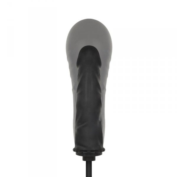 Anal Collection - Inflatable Dildo with Pump 14,5 cm - Black