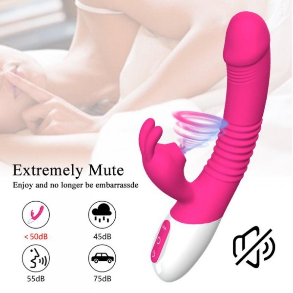 Rabbit Vibrator,7 Powerful Licking and Thrusting Modes