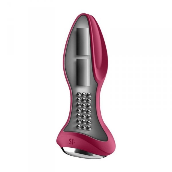 Satisfyer Plug-Rotator Plug 2 Connect App (Violet) - korek analny (fioletowy)